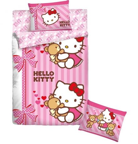 картинка КПБ «Hello Kitty (розовый)»