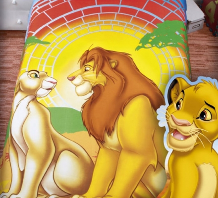 Изображение Плед флисовый «Король Лев»