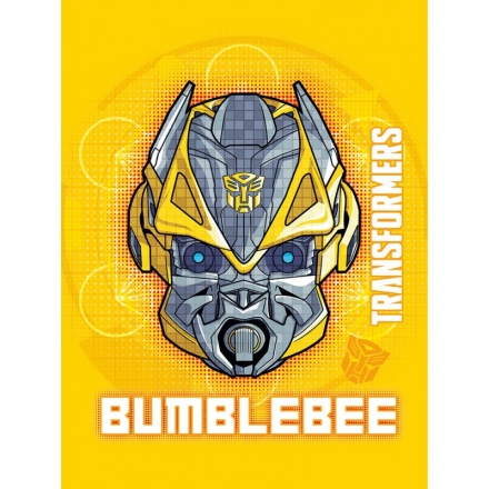 картинка Плед флисовый «Transformers (Bumblebee)»